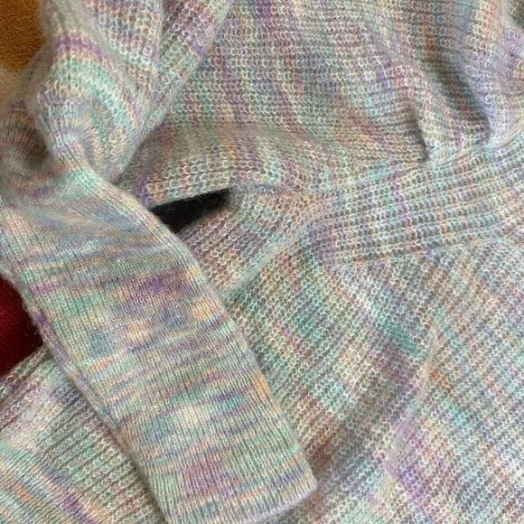 Ted Baker Mohair Blend Sweater with Balloon Sleeves Size 4 - Picture 4 of 7